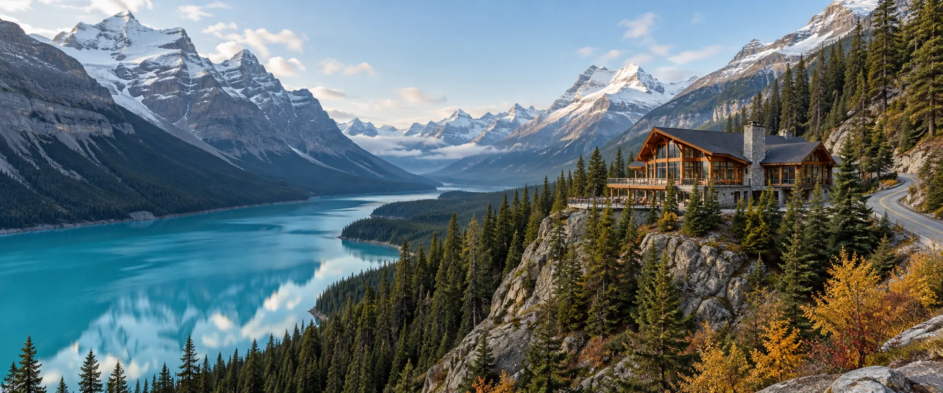 Canadian Rockies lodge